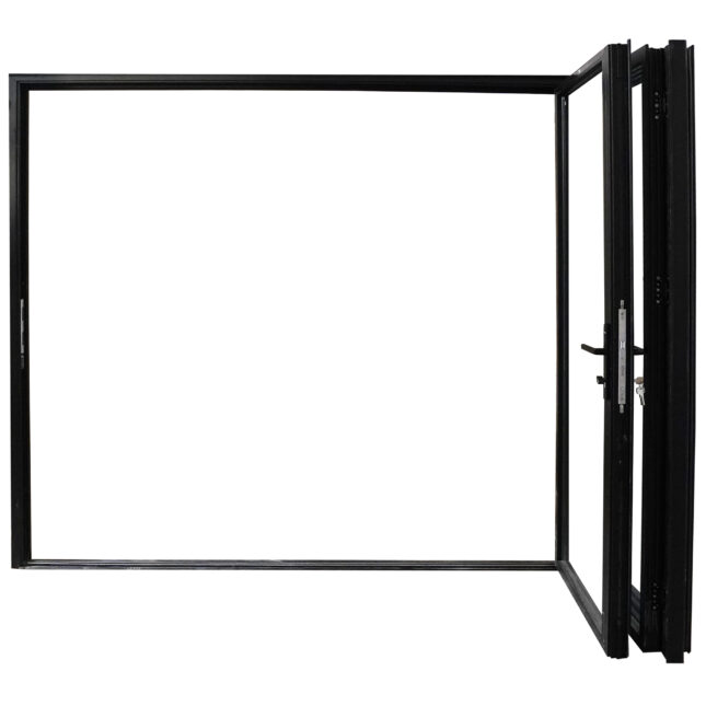 TEZA 85 SERIES| ALUMINUM THERMAL BREAK BIFOLD PATIO DOOR| 120″X 96″ | 3L48